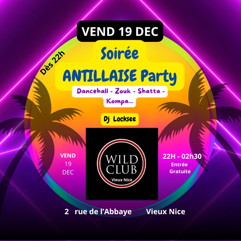 Soirée ANTILLAISE Party🎉🎶🥳