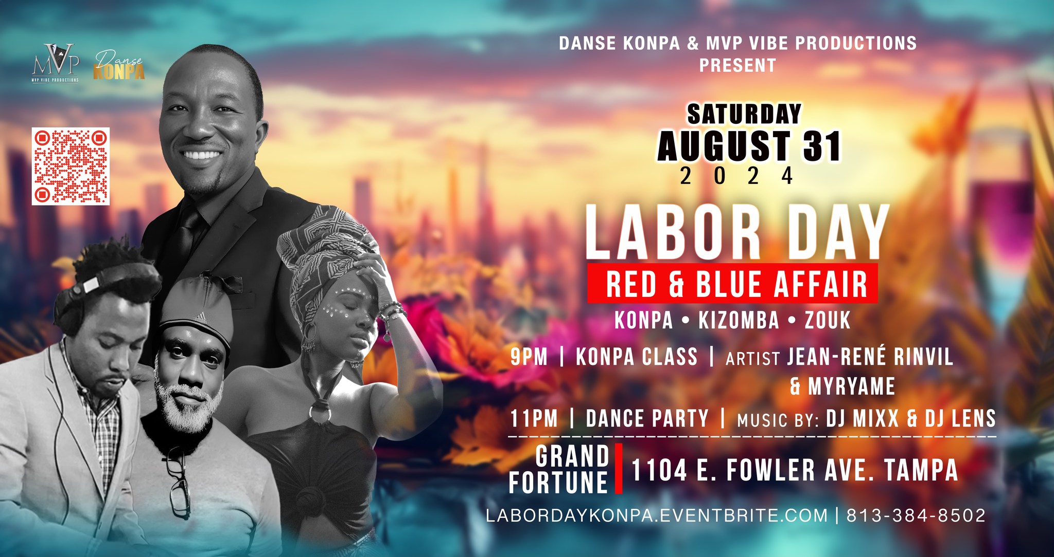 Labor Day Dance Party - Konpa Workshop