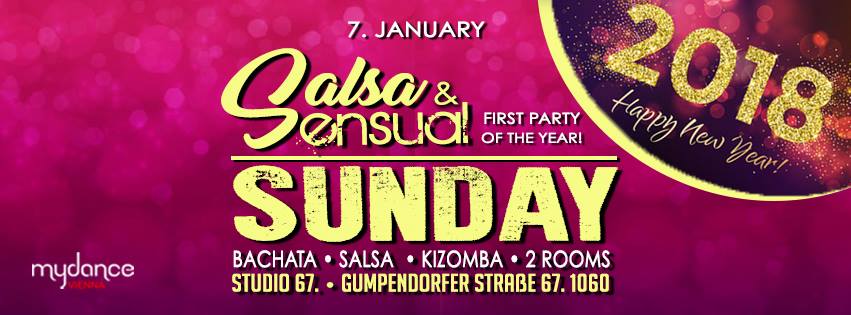 Salsa & Sensual Sunday - Welcome 2018!