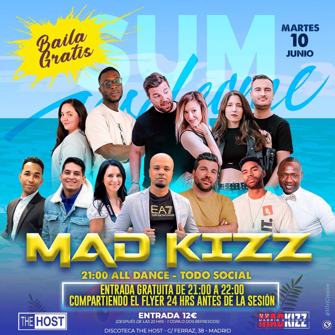 ★ MAD KIZZ ★ 10 Junio 2025 ★ The Host ★