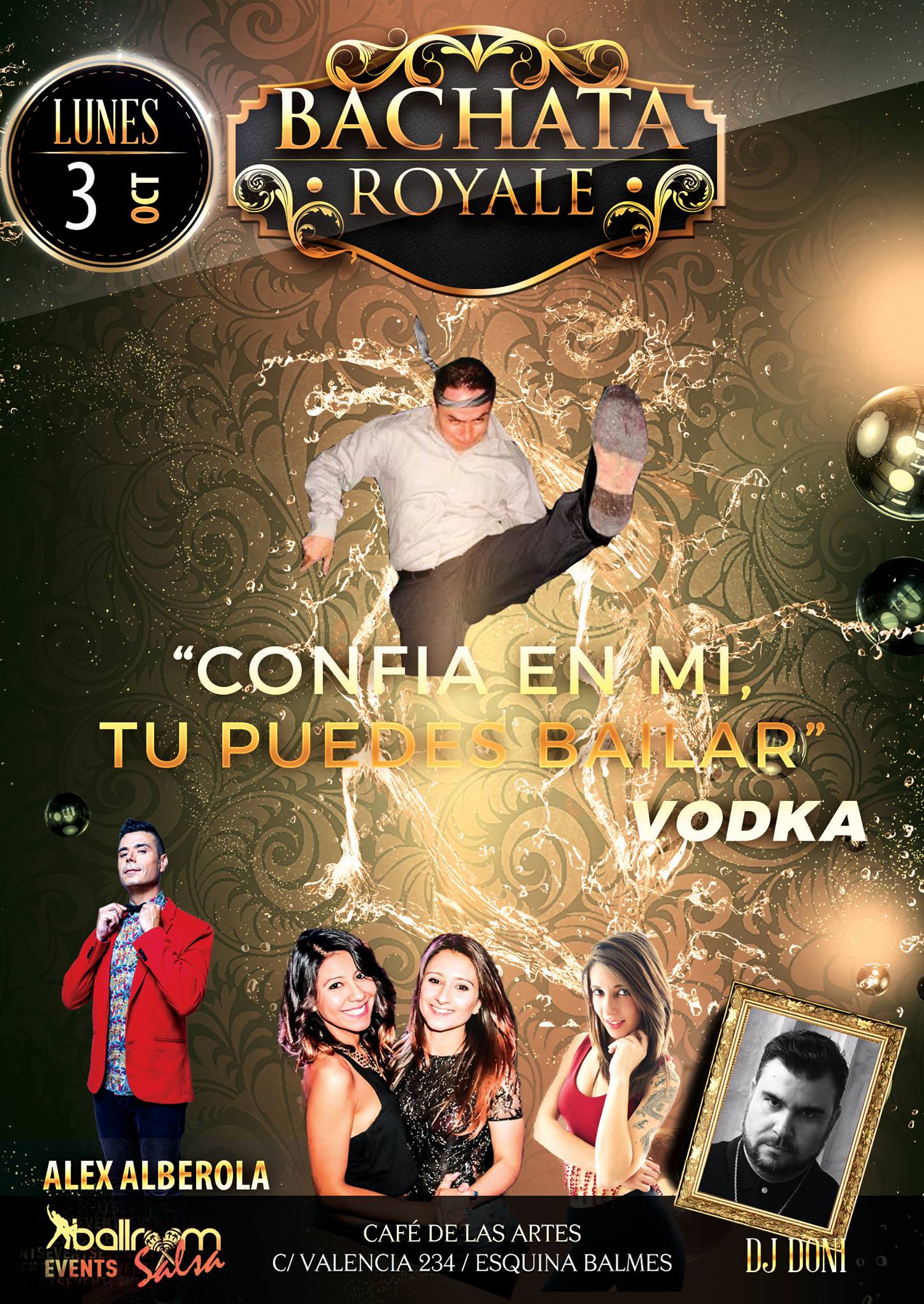 Bachata Royale - Lunes 3 de Octubre