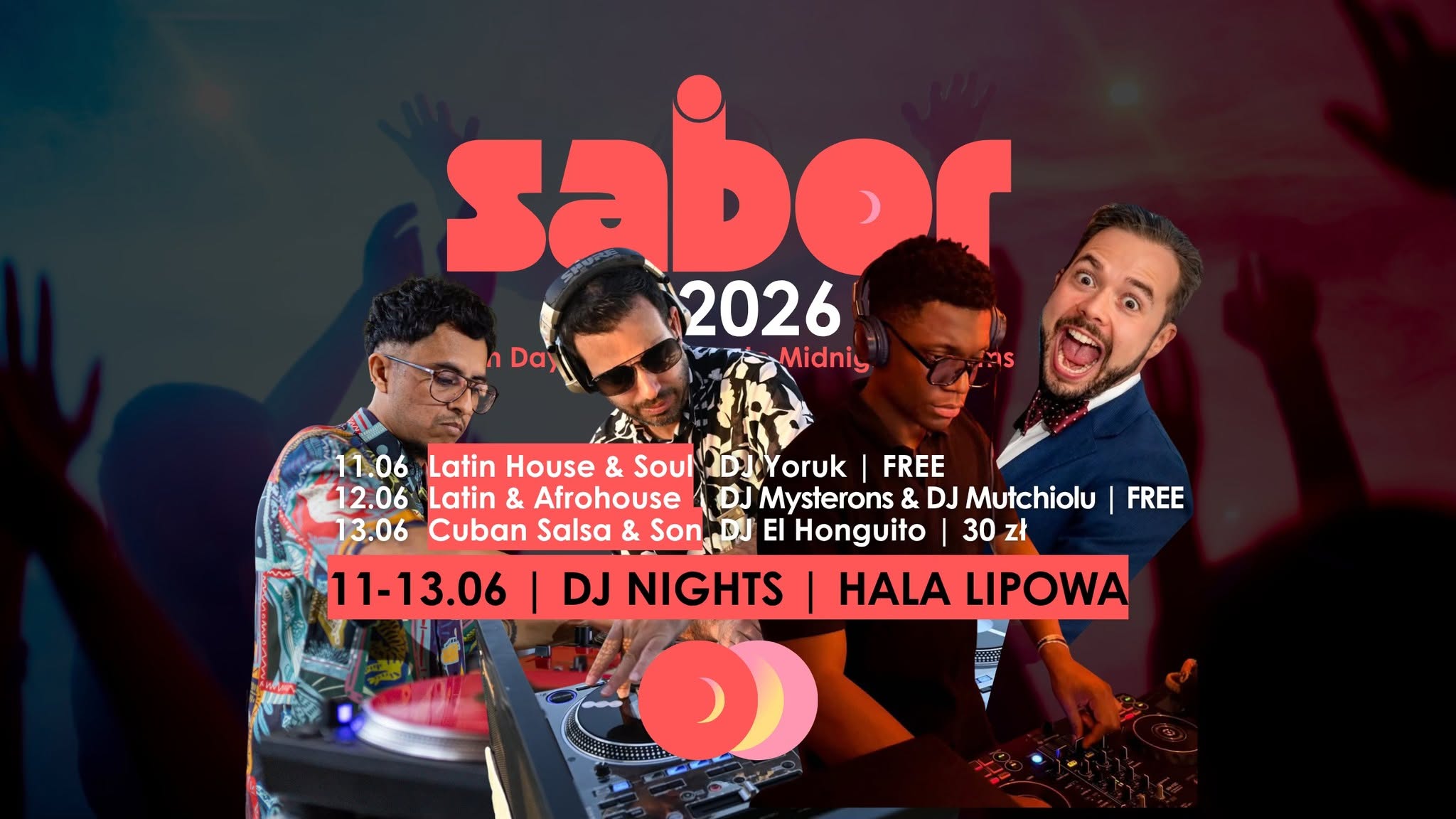 SABOR FEST π π§ DJ NIGHTS Three Nights of SABOR LATINO FREE ENTRY!