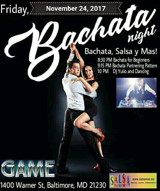 Friday Bachata Salsa Kizomba Zouk Night At Game
