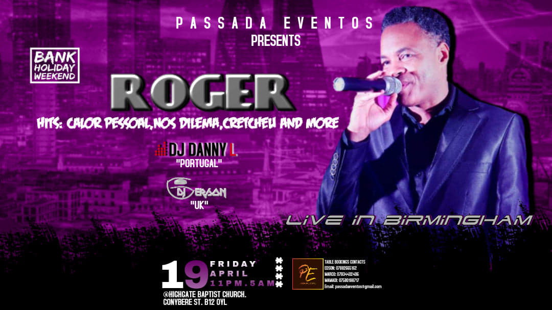 Nossas Noites - Roger Live in Birmingham