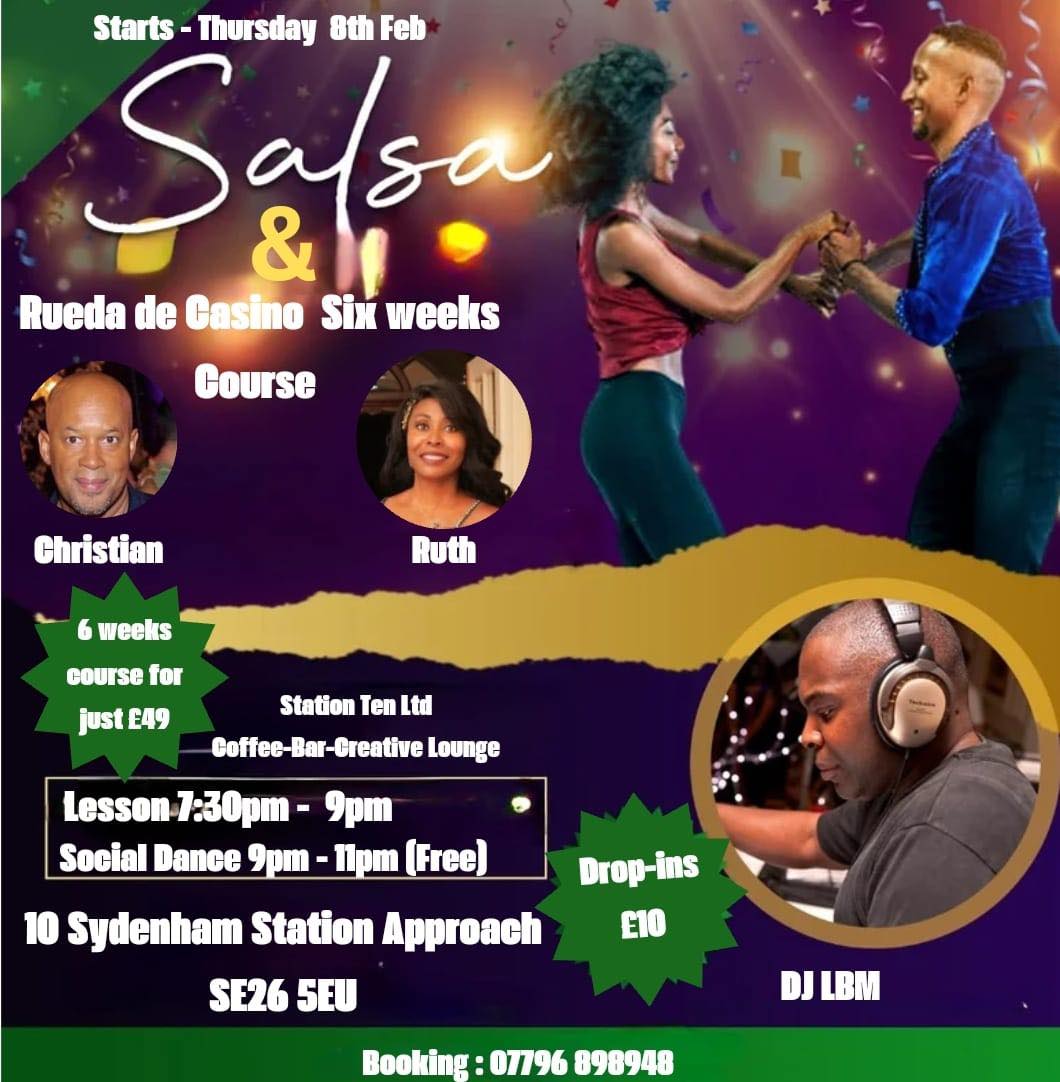 Salsa & Rueda de Casino six weeks course