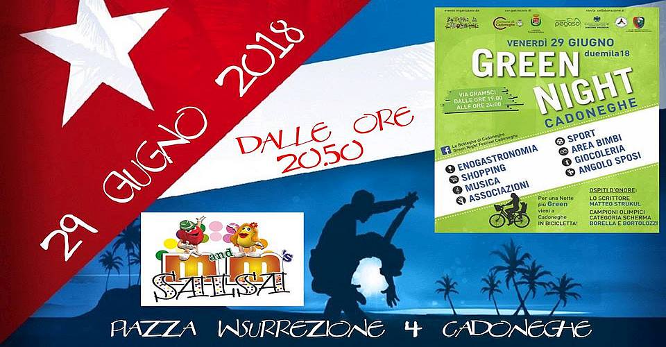 Serata Caraibica alla Notte Verde di Cadoneghe