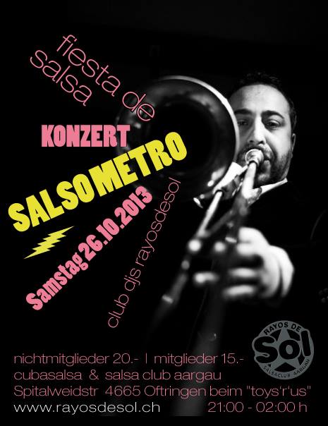 FIESTA DE SALSA con concierto de SALSOMETRO