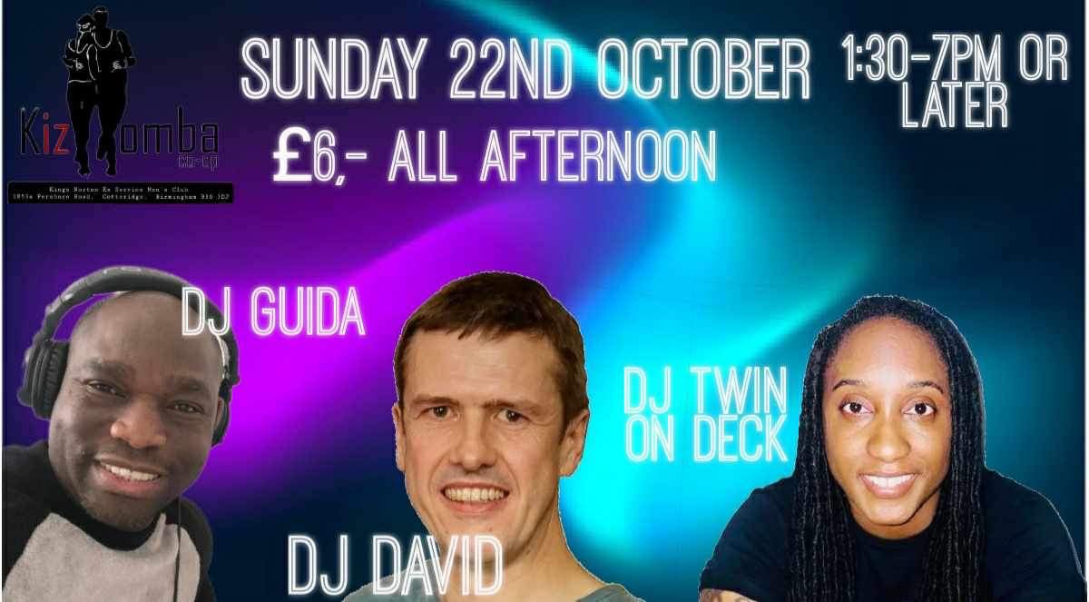 Kizomba CoOp 22nd Oct. Twin on Deck, Guida & David π₯π₯π₯