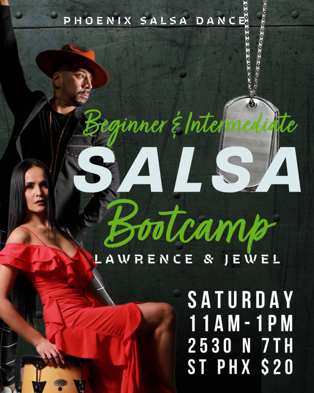 Saturday Beginner Salsa Bootcamp!