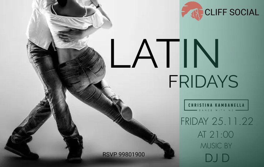 Latin Fridays At Cliff Social With DjD