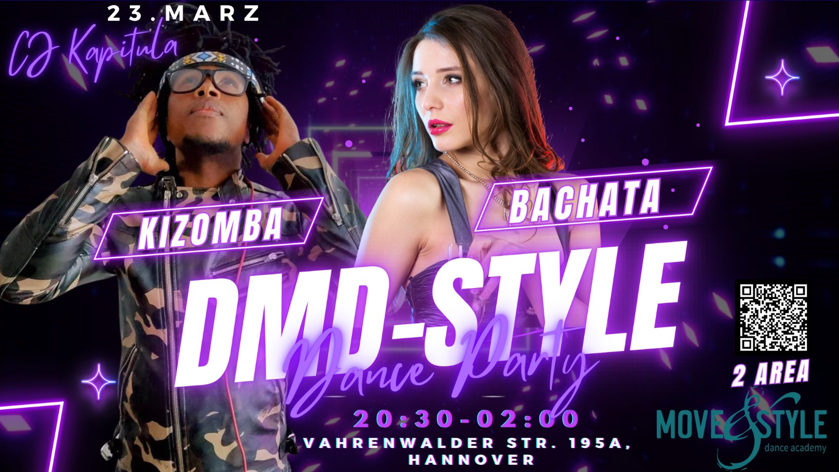 DMD-Style -Dance Events- Kizomba & Bachata in 2 Area