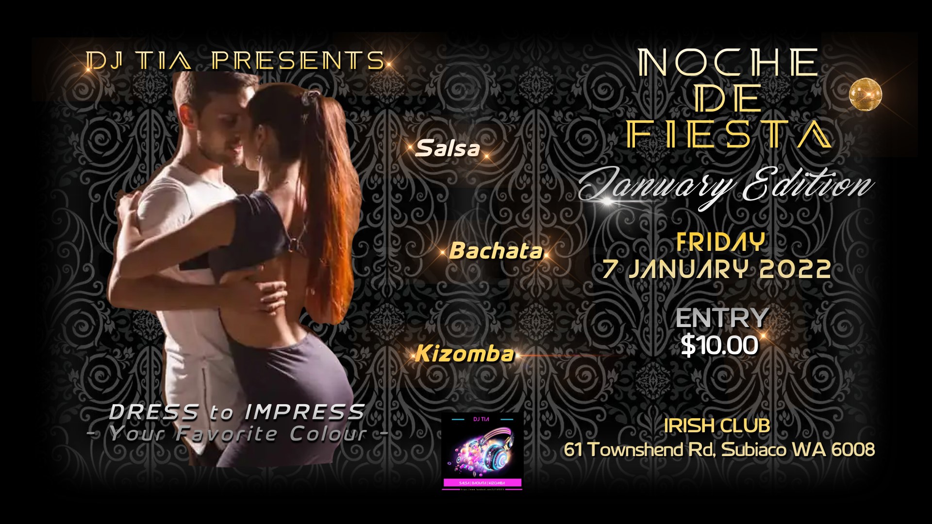 Noche de Fiesta - Afro Latin Party - January Edition - 7 January 2022