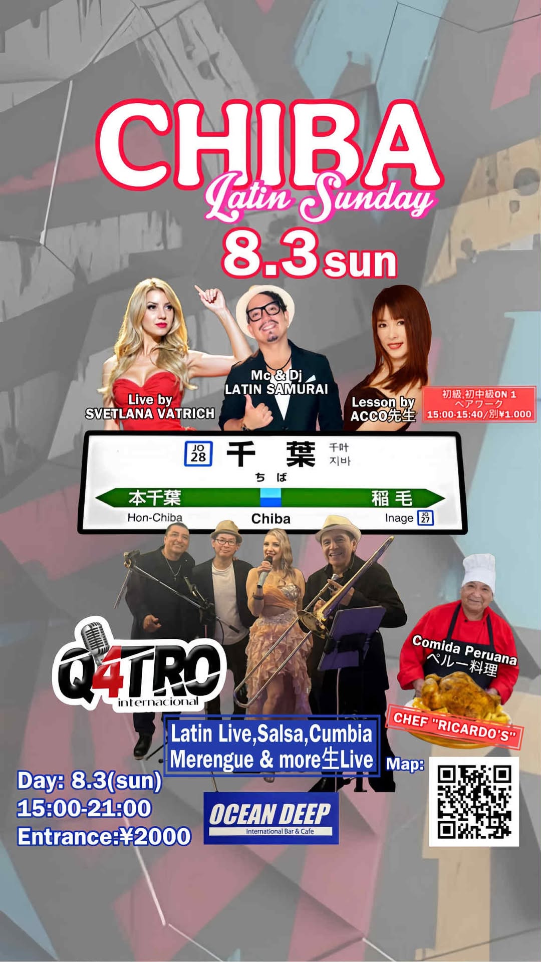 CHIBA SUNDAY LATINO