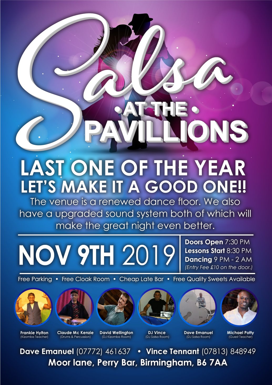 Salsa at the Pavillions