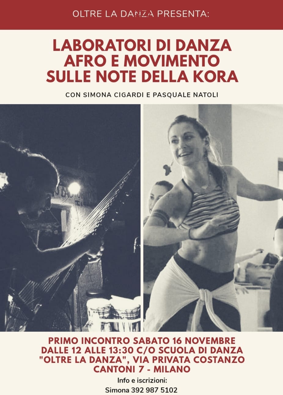 Laboratori Di Danza Afro E Movimento Sulle Note Della Kora - III