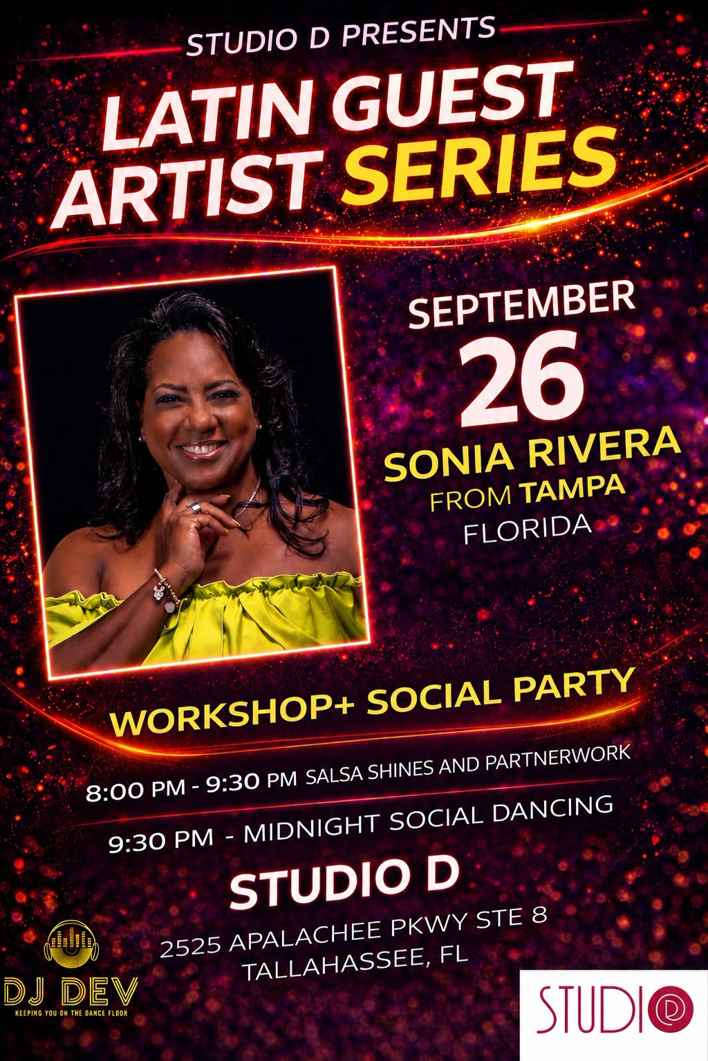 Salsa Bachata Social with Sonia Rivera