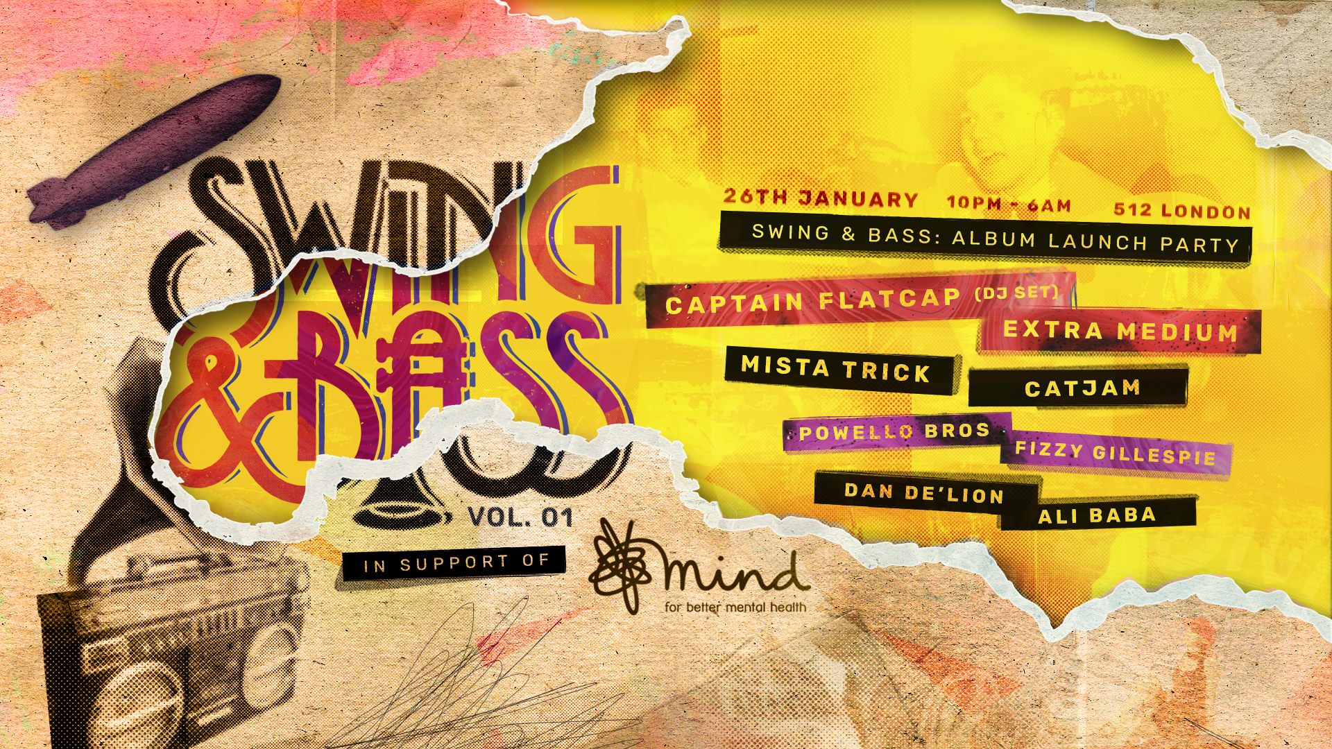Swing & Bass: Album Launch Party