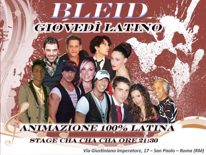 SERATA BLEID LATINO - Stage Cha Cha Cha