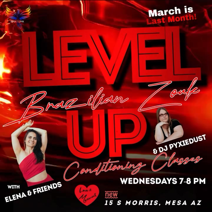 Level Up Brazilian Zouk Classes