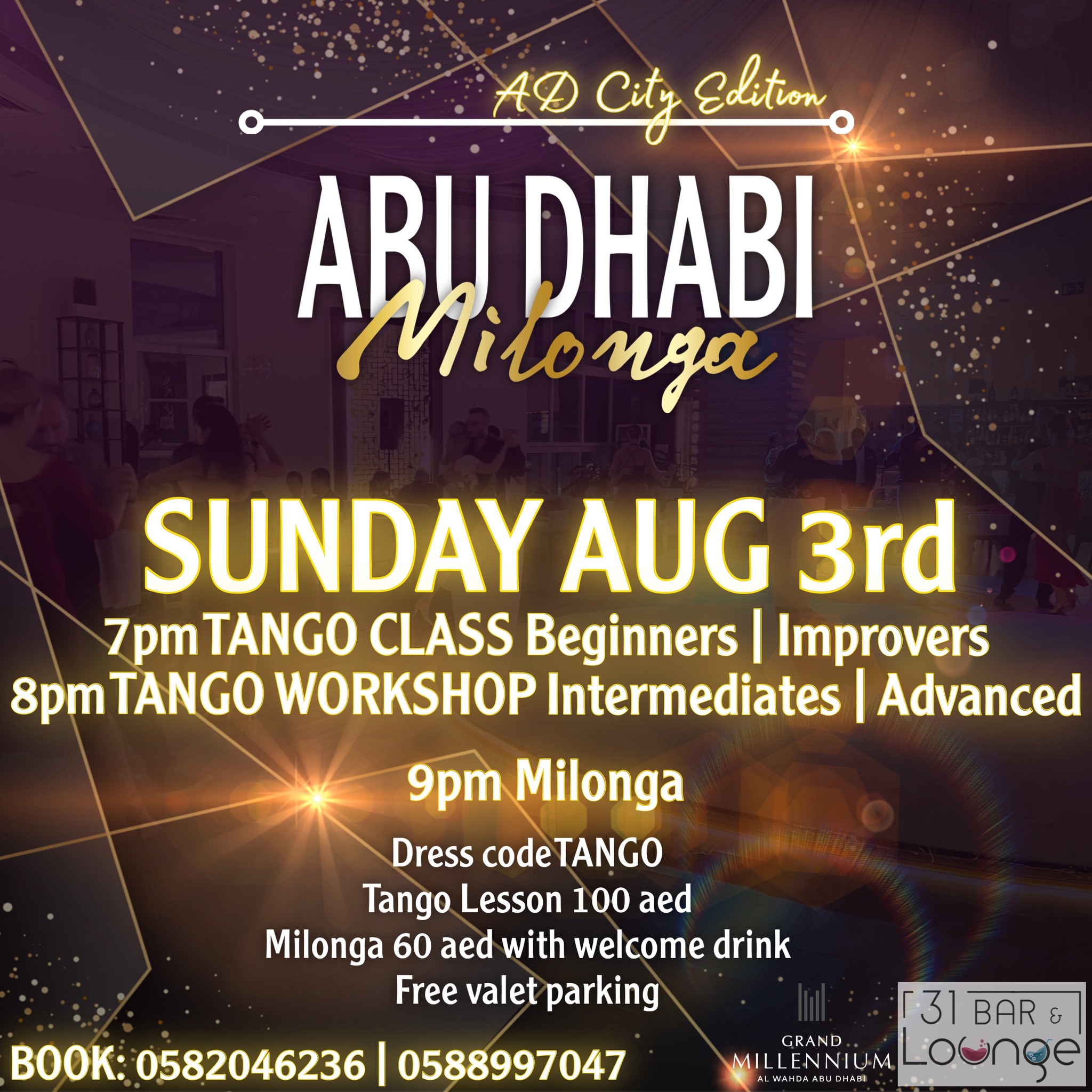 AD MILONGA AUGUST 3rd