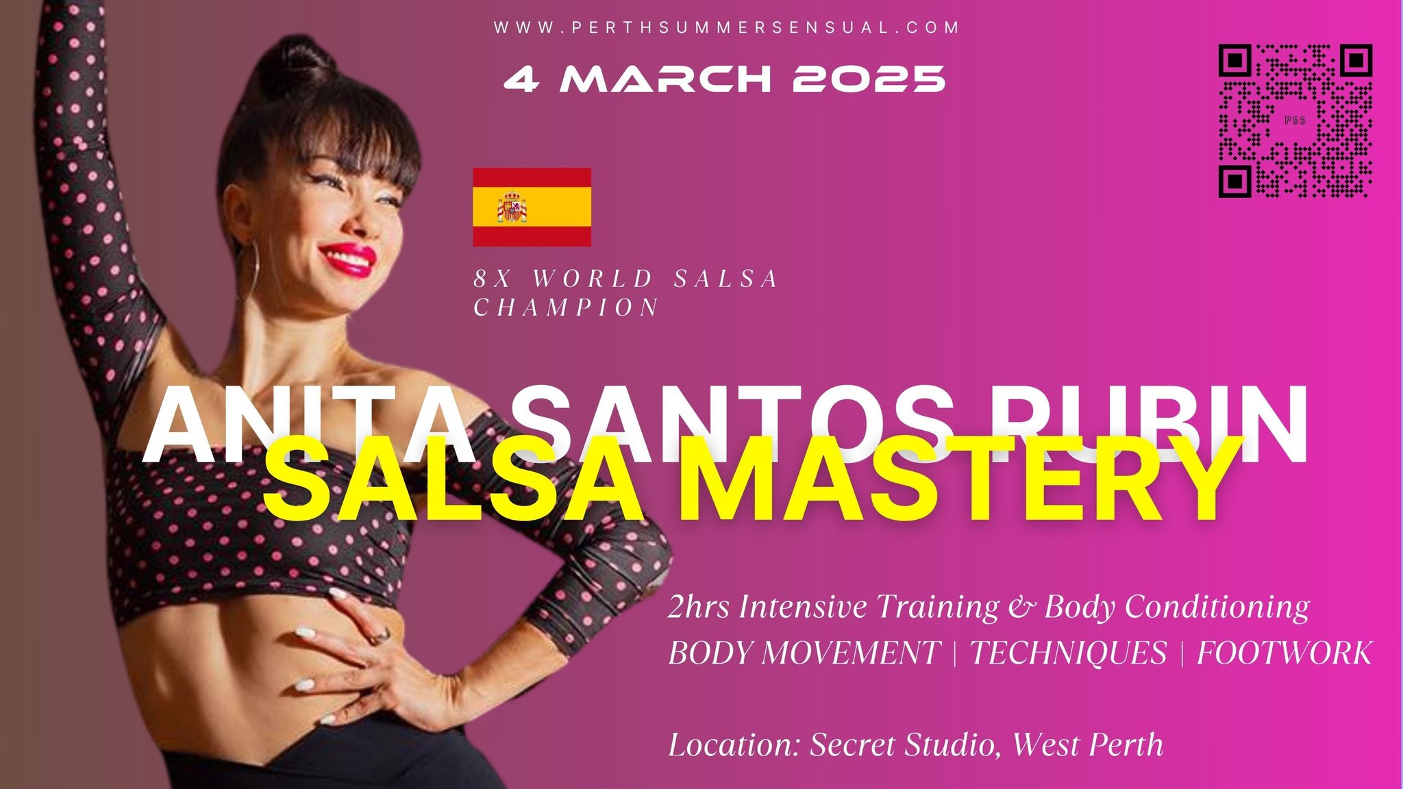 Anita Santos Rubin Ladies Salsa Masterclass