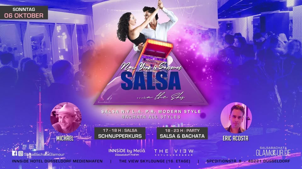 Salsa New York & Sensual in the Sky Salsa Bachata Party