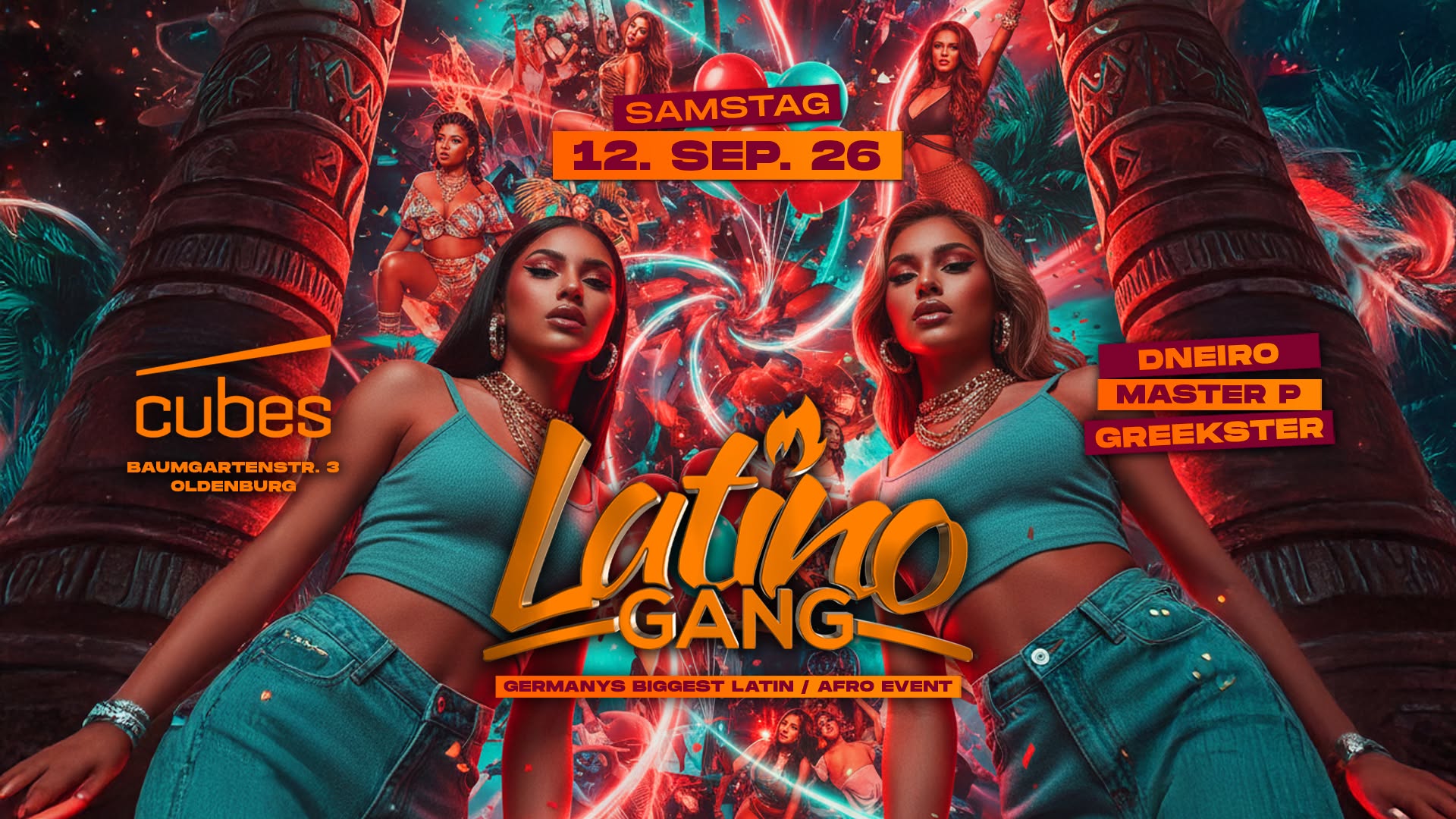 12.09 - Latino Gang • Cubes Oldenburg