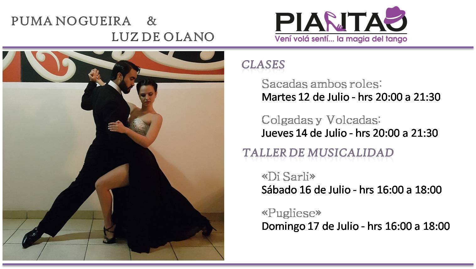 TANGO Workshop con Puma Nogueira y Luz de Olano