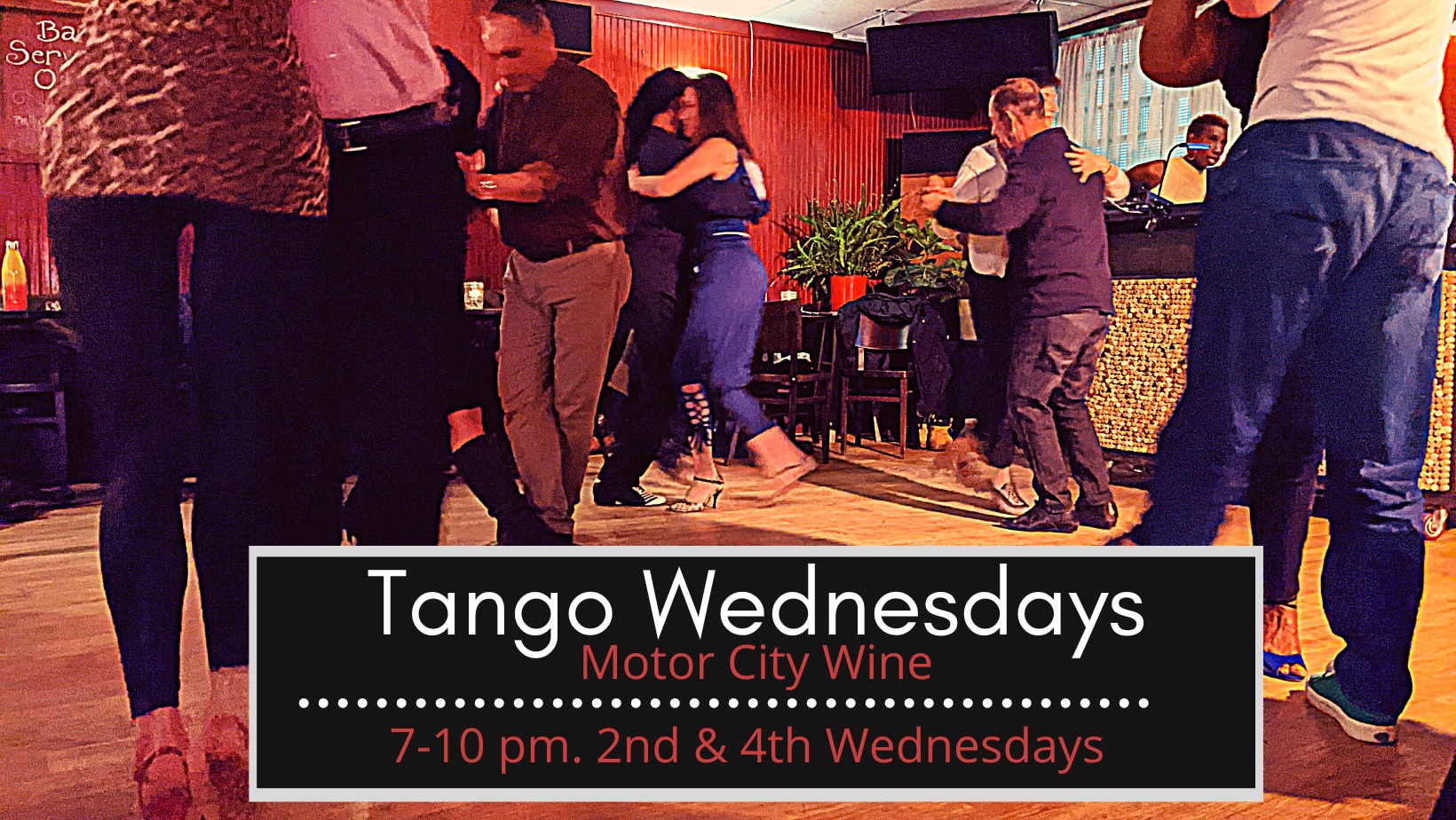 Tango Wednesdays at Motor City Wine