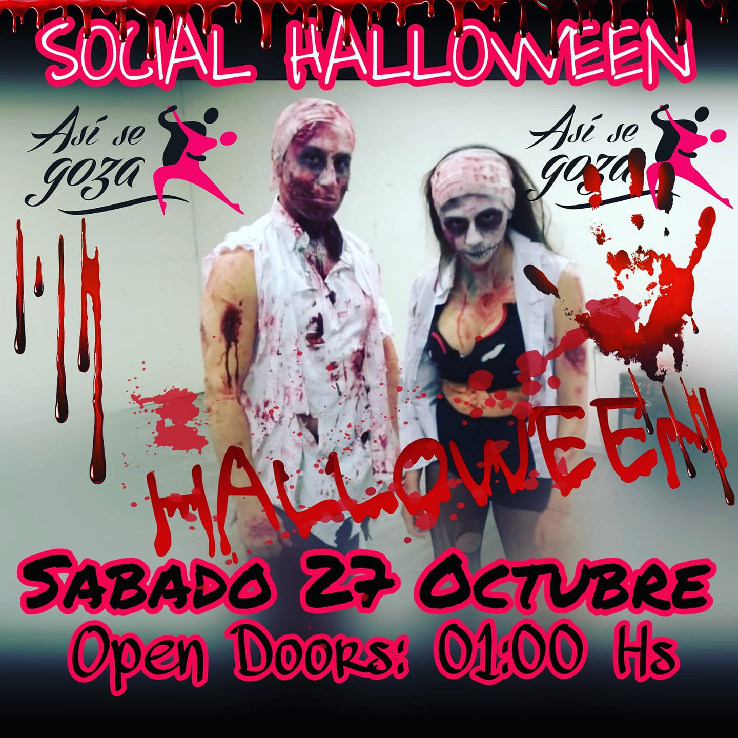 FIESTA HALLOWEEN Pachanguera SALSERA Y BACHATERA