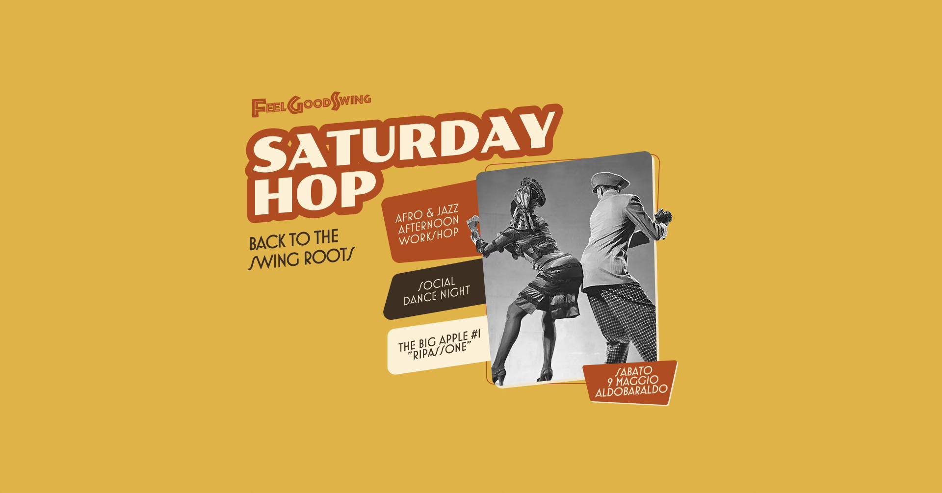 SATURDAY HOP! WORKSHOP + SERATA Back to the Swing Roots