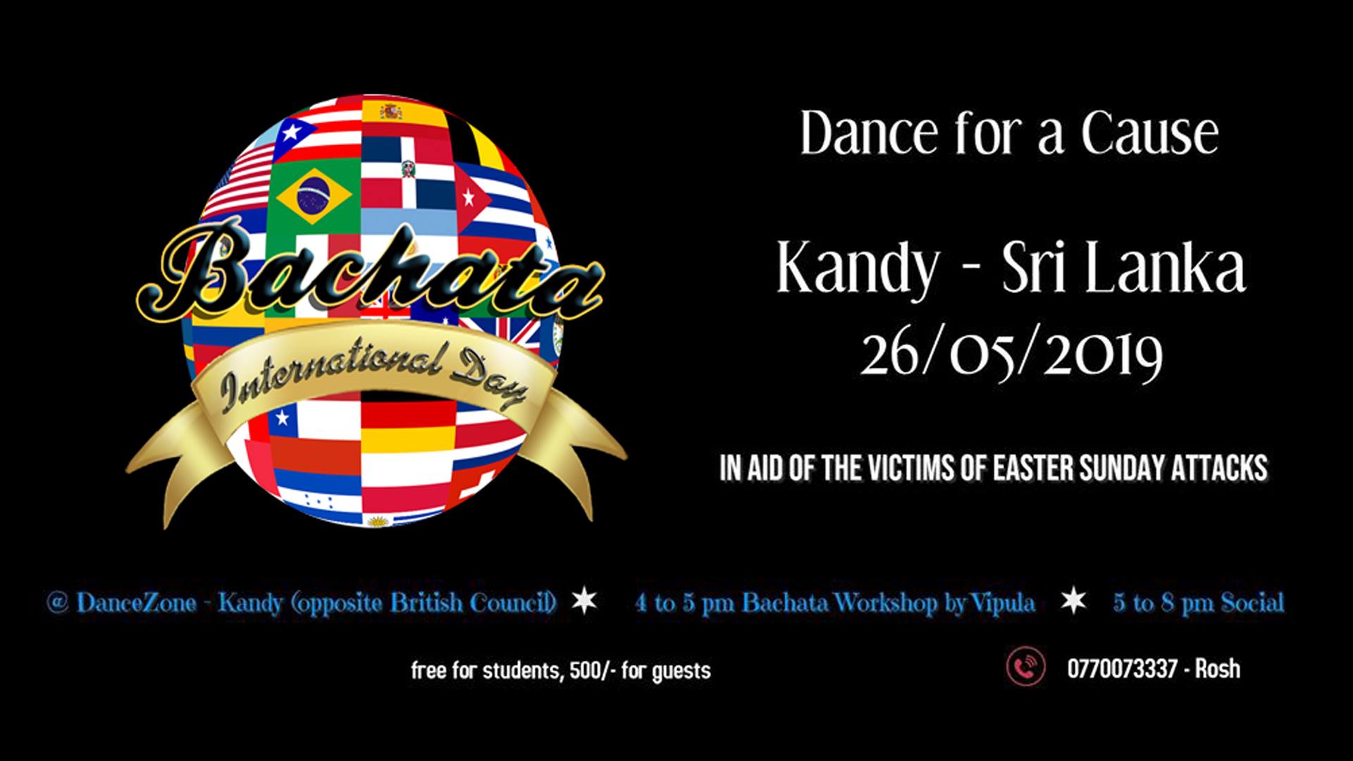 International Bachata Day - Official Kandy - Sri Lanka Edition