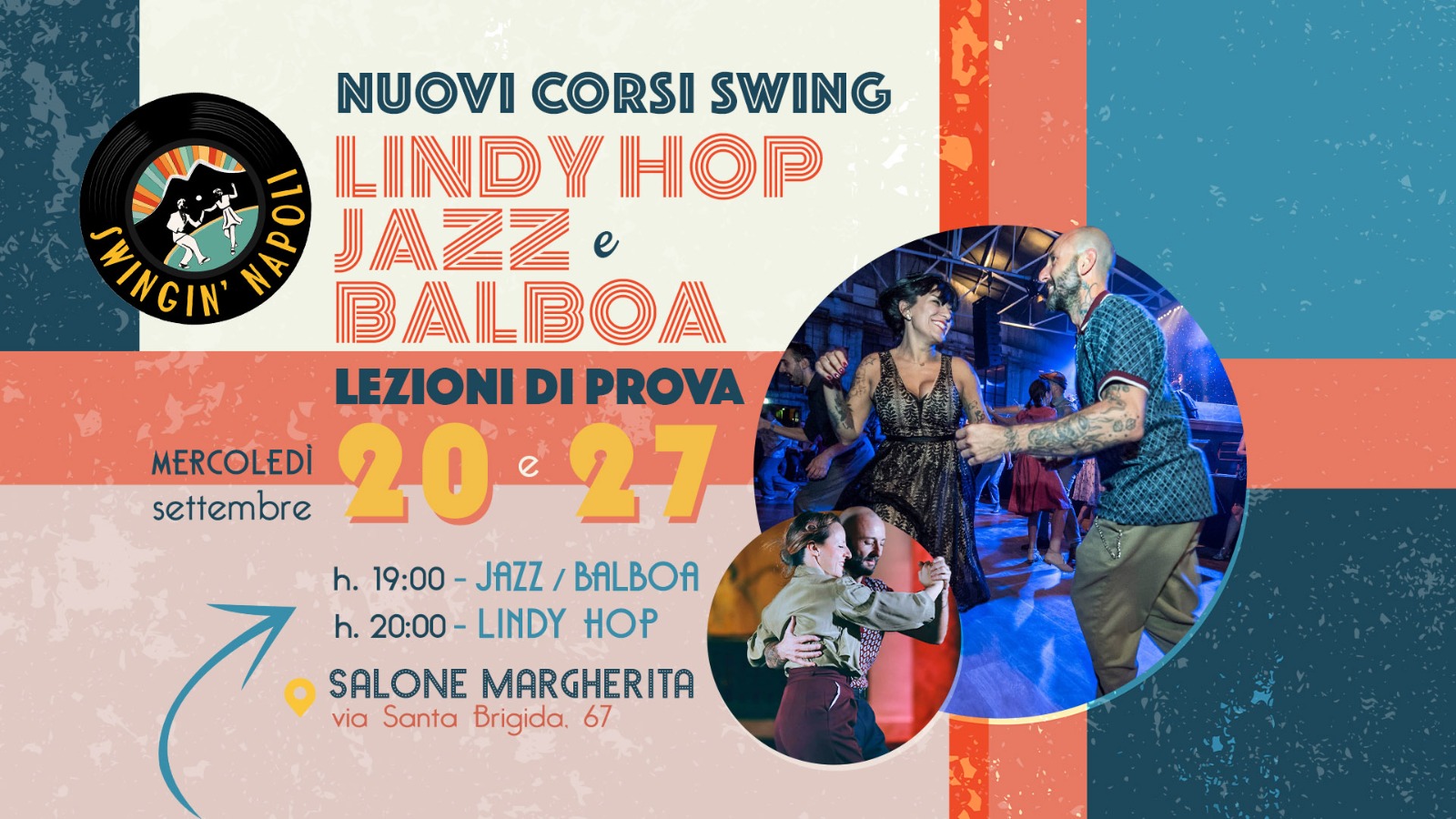 Swing Napoli Centro - Lezioni Prova 2023