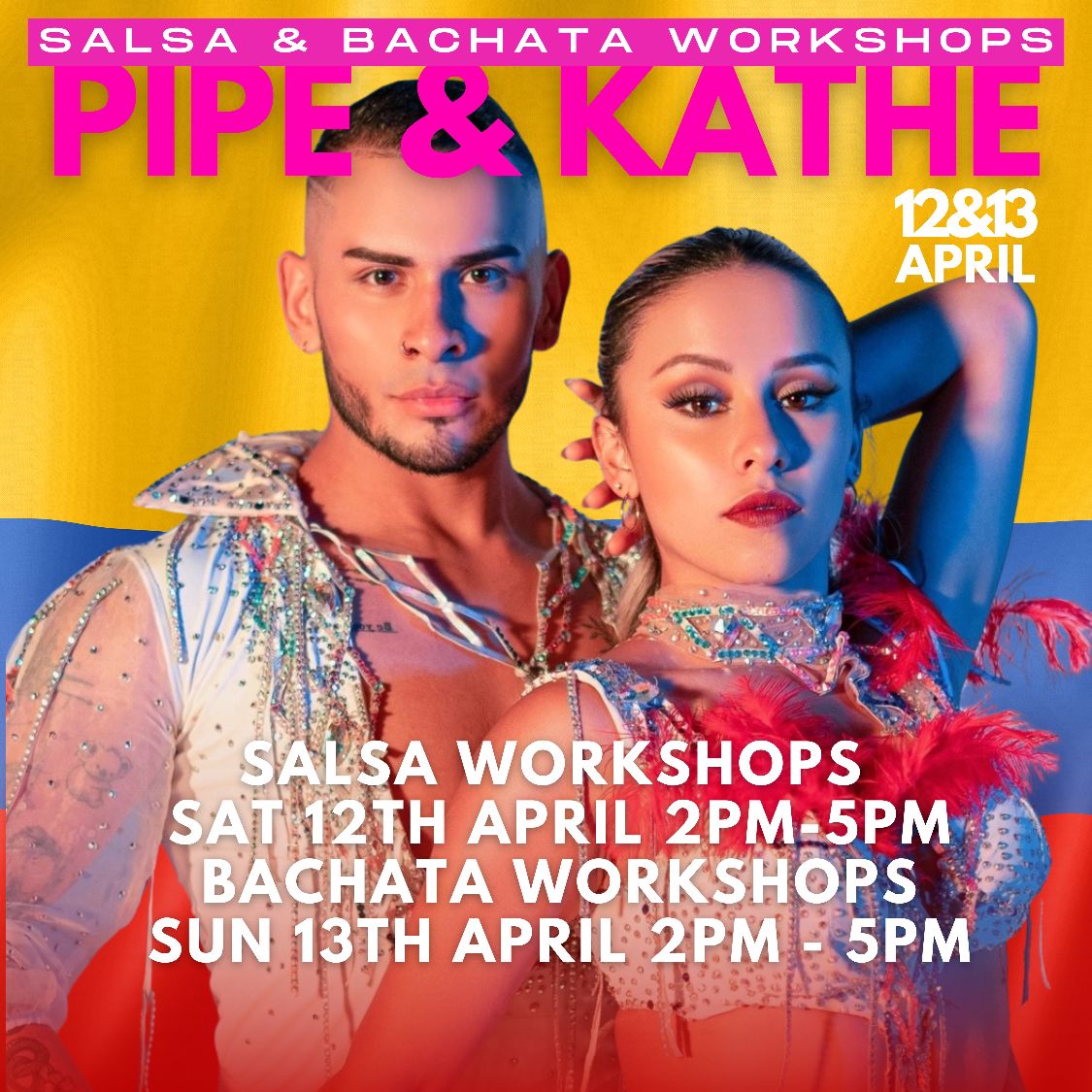 ๐ฅ PIPE & KATHE WORKSHOPS IN SYDNEY WORLD SALSA & BACHATA CHAMPIONS ๐ฅ