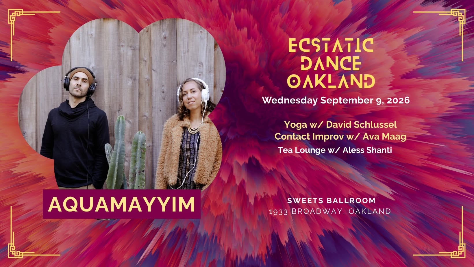Ecstatic Dance Oakland: Featuring AguaMayyim
