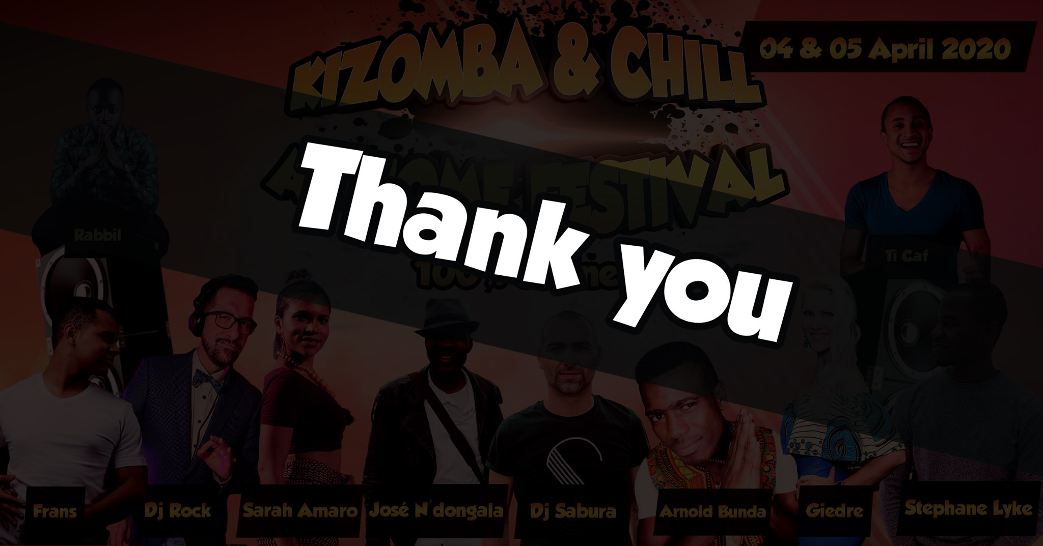 Kizomba & Chill At Home Festival (100% online)