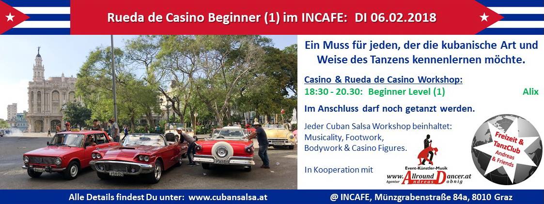 Rueda de Casino Beginner (1) im Incafe