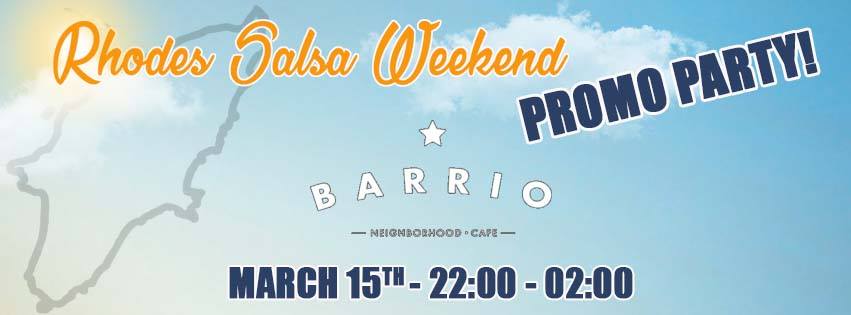 PROMO Party - Kos Island 15 03 at Barrio Cafe