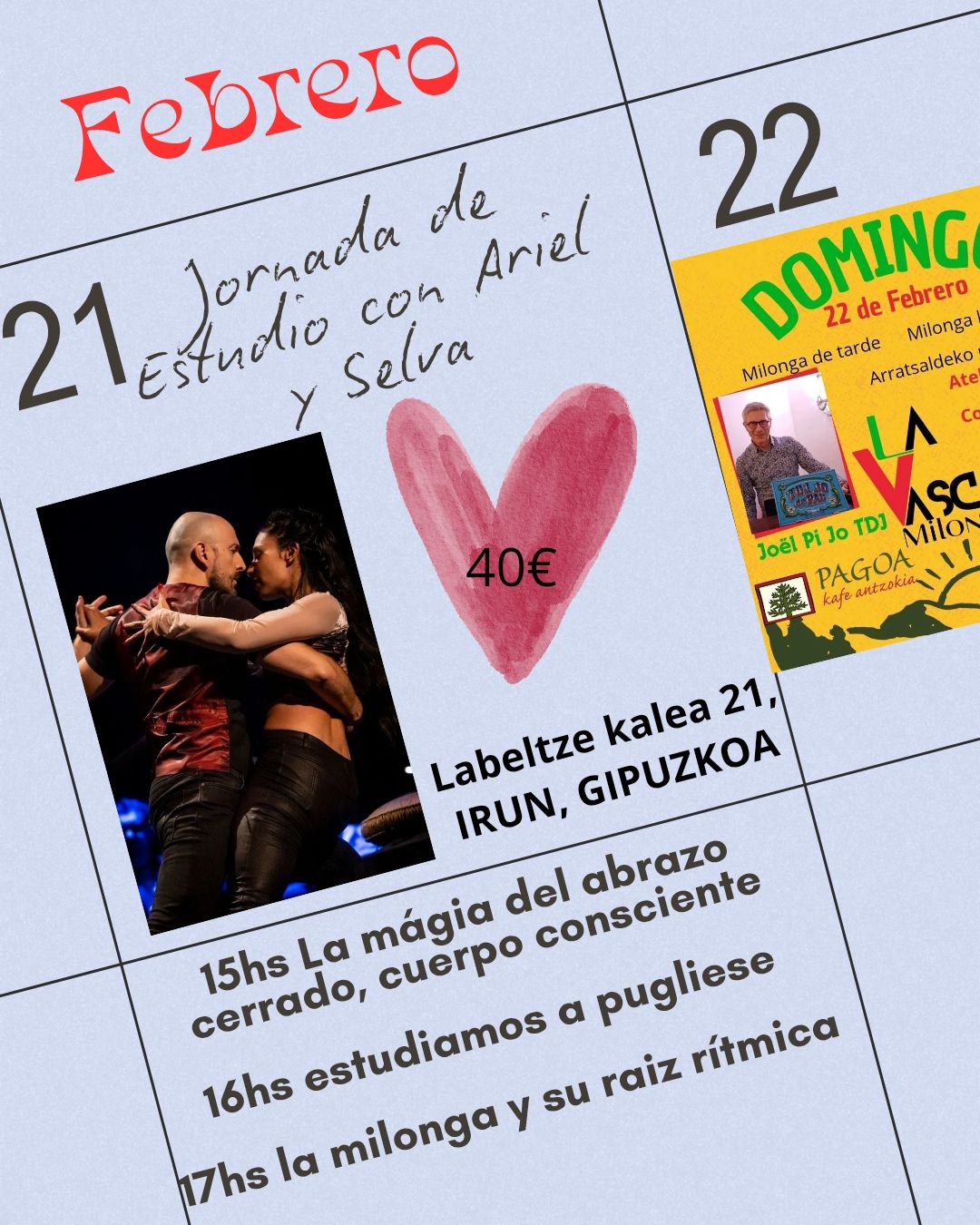 Jornada de Estudio en Irun Febrero 21