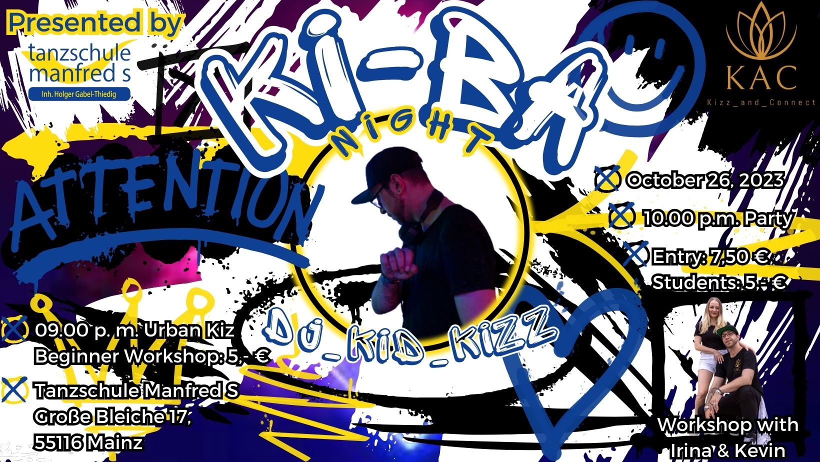 Ki-Ba Dance Party with Workshop
