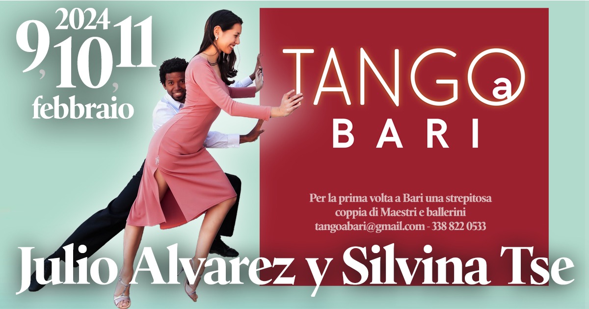 Stage con Julio Alvarez e Silvina Tse