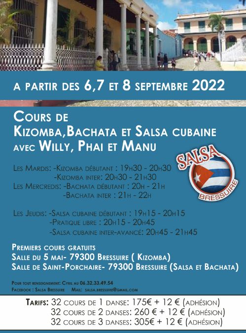 Rentrée Salsa Bressuire