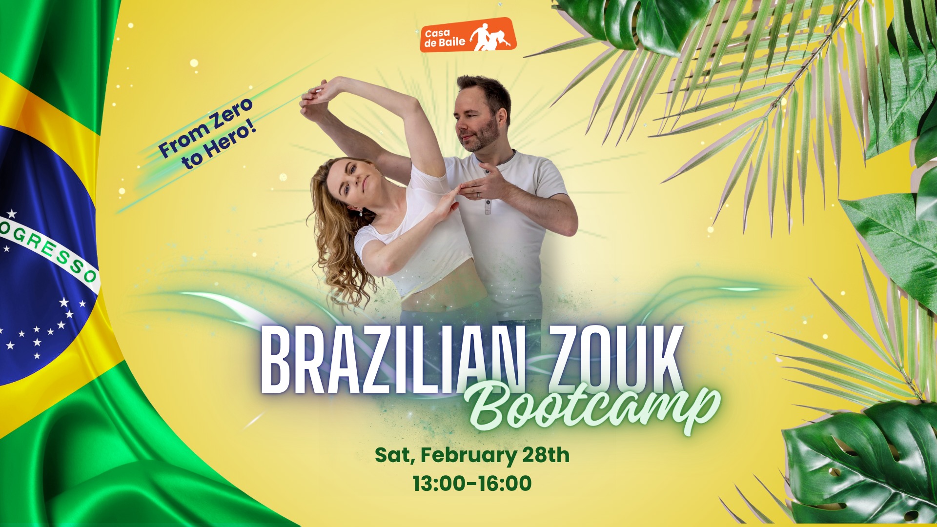 Brazilian Zouk Bootcamp - From 0 to Hero!
