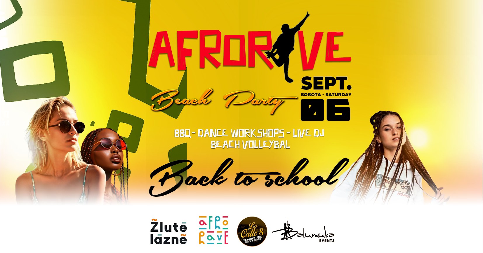 Afrorave Beach Party Back To School
