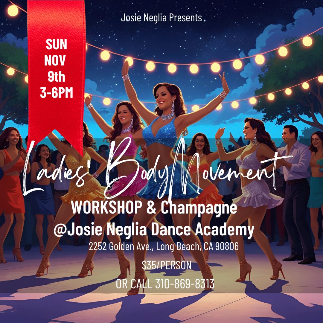Ladies Body Movement Workshop with Champagne!