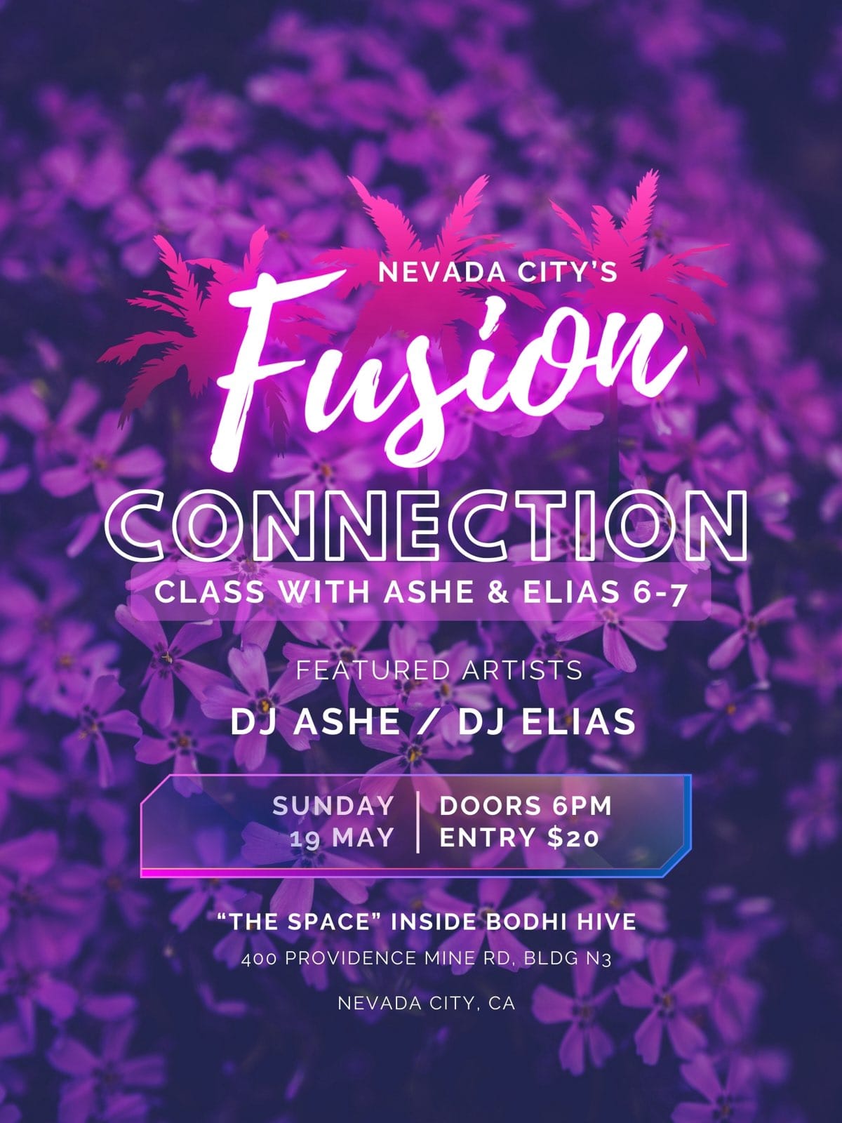 5 19 Fusion Connection: Ashe & Elias Zouk Night!