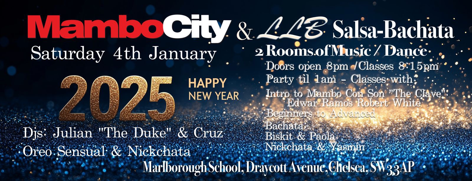 Mambo City & LLB Monthly Saturday