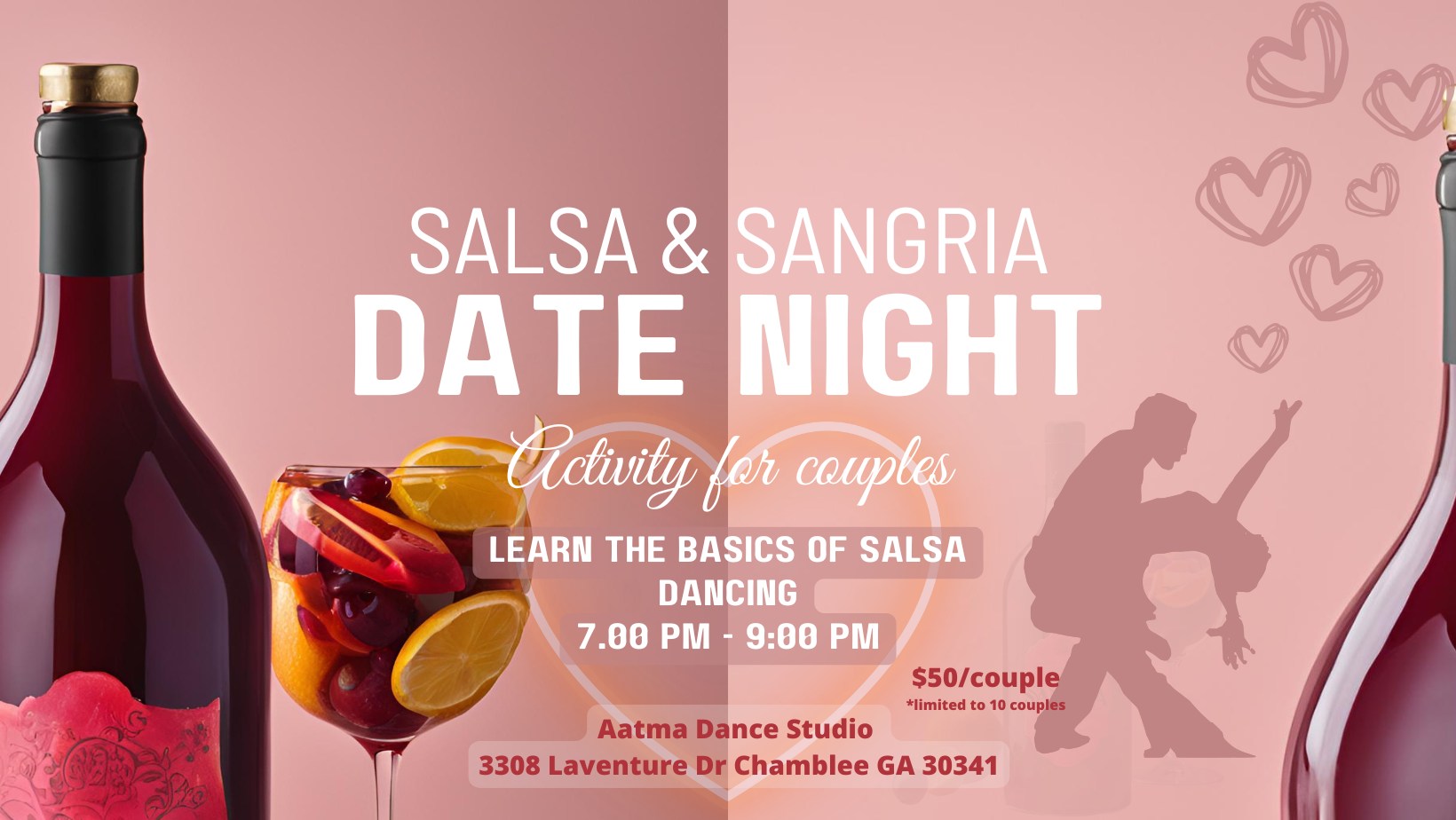 Salsa & Sangria Couples Date Night Activity ππ·