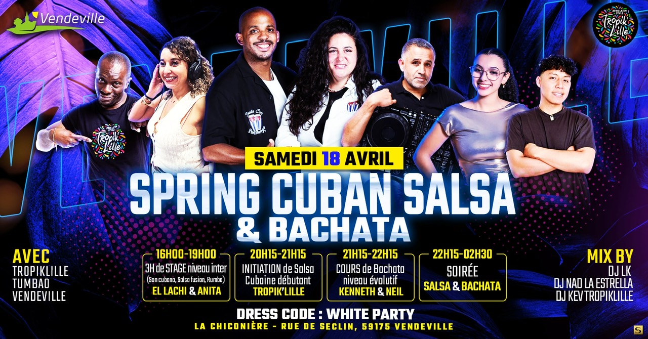 Spring Cuban Salsa & Bachata