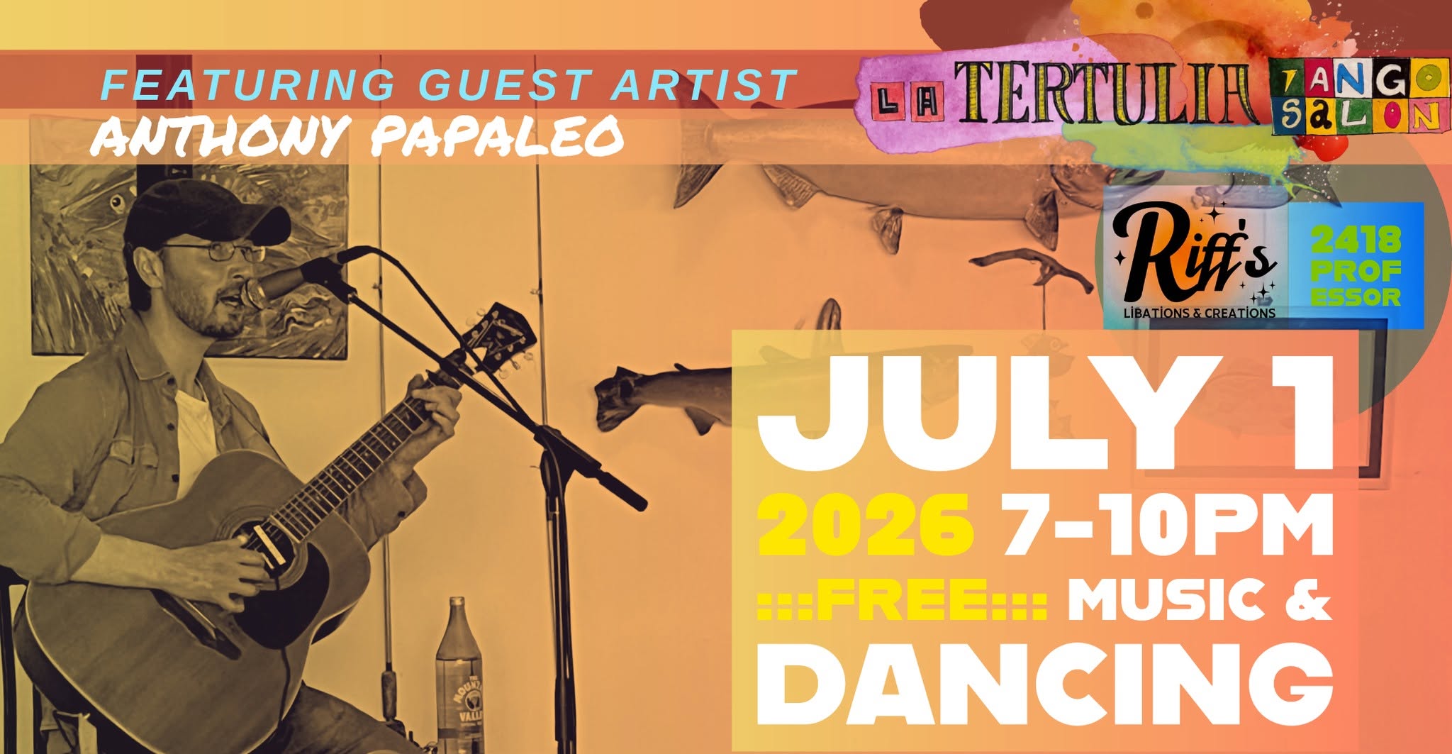 La Tertulia: Tango Salon feat. Anthony Papaleo